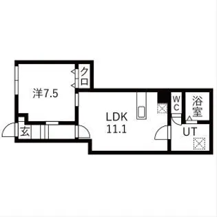 アイリス渋谷の間取り