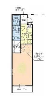 フジパレス南清水町I番館【1階】の間取り