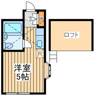 シャトル相生【1階】の間取り