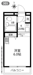 ツインヴィラ妙蓮寺B棟【3階】の間取り