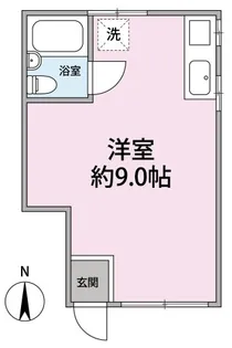 ハイツ藤栄【2階】の間取り