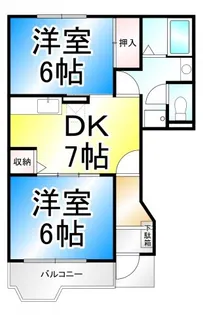 メルティー・アイ【1階】の間取り