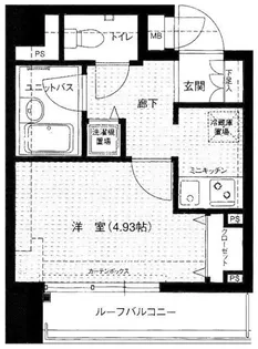 メインステージ青山【4階】の間取り