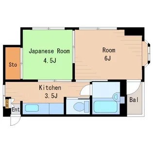 サクラハウス【1階】の間取り