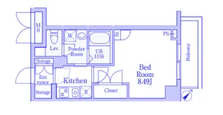 ソライエアイル岩槻【10階】の間取り