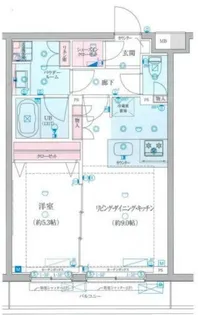GENOVIA墨田八広skygarden【3階】の間取り