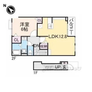 S.C.C.H-K【2階】の間取り