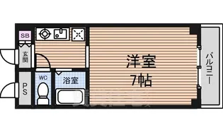 リバーサイド新大宮【3階】の間取り