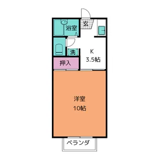 アーバンステージ21【2階】の間取り