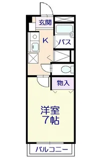 パークレジデンス【1階】の間取り