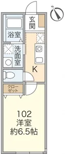 ベルガーデン安浦町【1階】の間取り