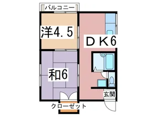 君津アイランド【2階】の間取り
