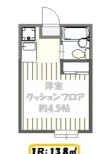 カサブランカベル【2階】の間取り
