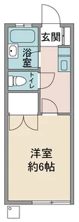ウイング白金A【1階】の間取り