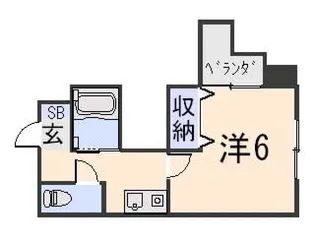 ヤマシナアーバンコテージ【1階】の間取り