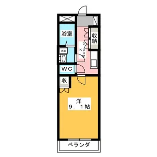 マイルド【2階】の間取り