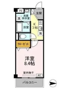 セントラルハイツ名古屋【3階】の間取り