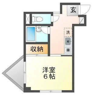 YMスクウェアー【4階】の間取り