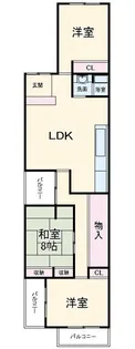新井ビル【3階】の間取り