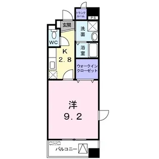 Cブリーゼ【2階】の間取り