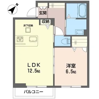 ハミングバード【1階】の間取り
