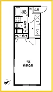 アムール芭蕉館【2階】の間取り