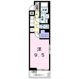 エスポア【3階】の間取り
