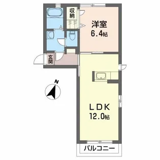 エリス638【2階】の間取り