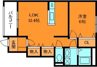 ネオステージ【1階】の間取り