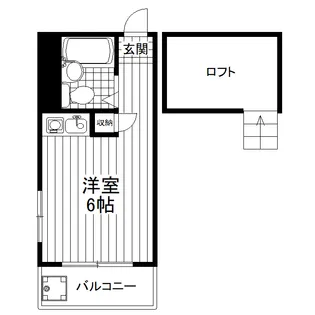 サンビレッジ芦花公園【2階】の間取り