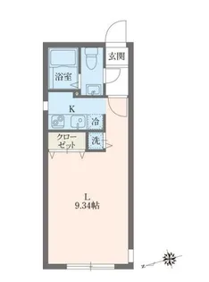 MODULOR要町I【4階】の間取り