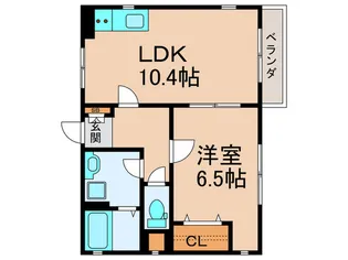 YB-ブライトンヒルズ【1階】の間取り