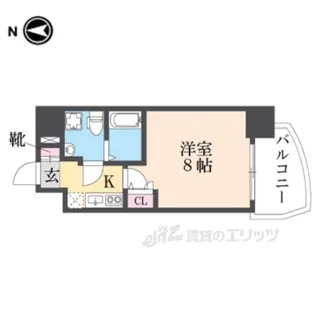 TLRレジデンス高井田【2階】の間取り