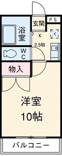 サウスエンジェル【2階】の間取り