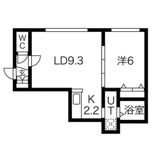 サンコート富丘II【3階】の間取り