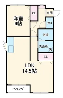 鈴木マンション【2階】の間取り
