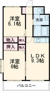ソルレヴァンテ相浦【3階】の間取り