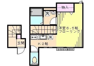 ウィステラス渋谷本町【2階】の間取り