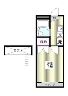 アーバン高島平B棟【1階】の間取り