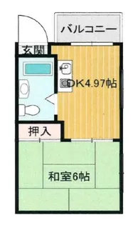 高橋ビル【4階】の間取り