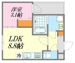 MOVE五日市【2階】の間取り