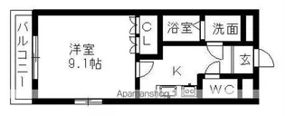 ヴィーナル【1階】の間取り