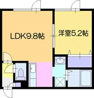 アパシオ439【2階】の間取り