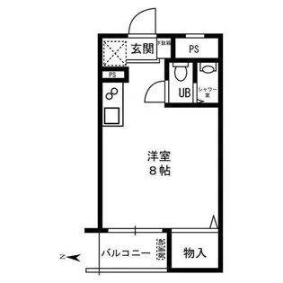 プライムハイツ【2階】の間取り