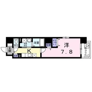 メゾン ド エルミタージュ【4階】の間取り