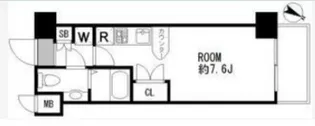 カーサ大井町【11階】の間取り