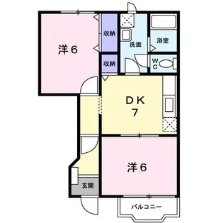 アイディアル スポット A【1階】の間取り