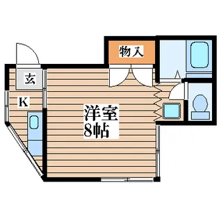 コートハウス萩野町【3階】の間取り