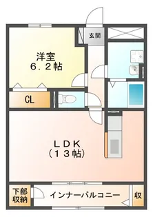 さくらHOUSE【3階】の間取り