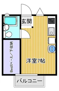 グリーンヒル美里【2階】の間取り